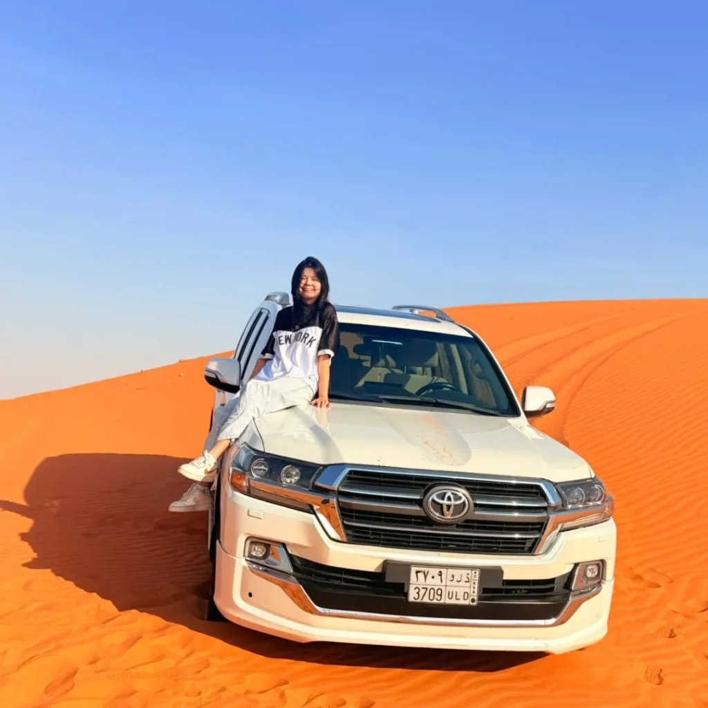 "Explore the Top 5 Desert Activities to Try in Riyadh — from dune bashing to camel rides, the ultimate desert adventure in Saudi Arabia."