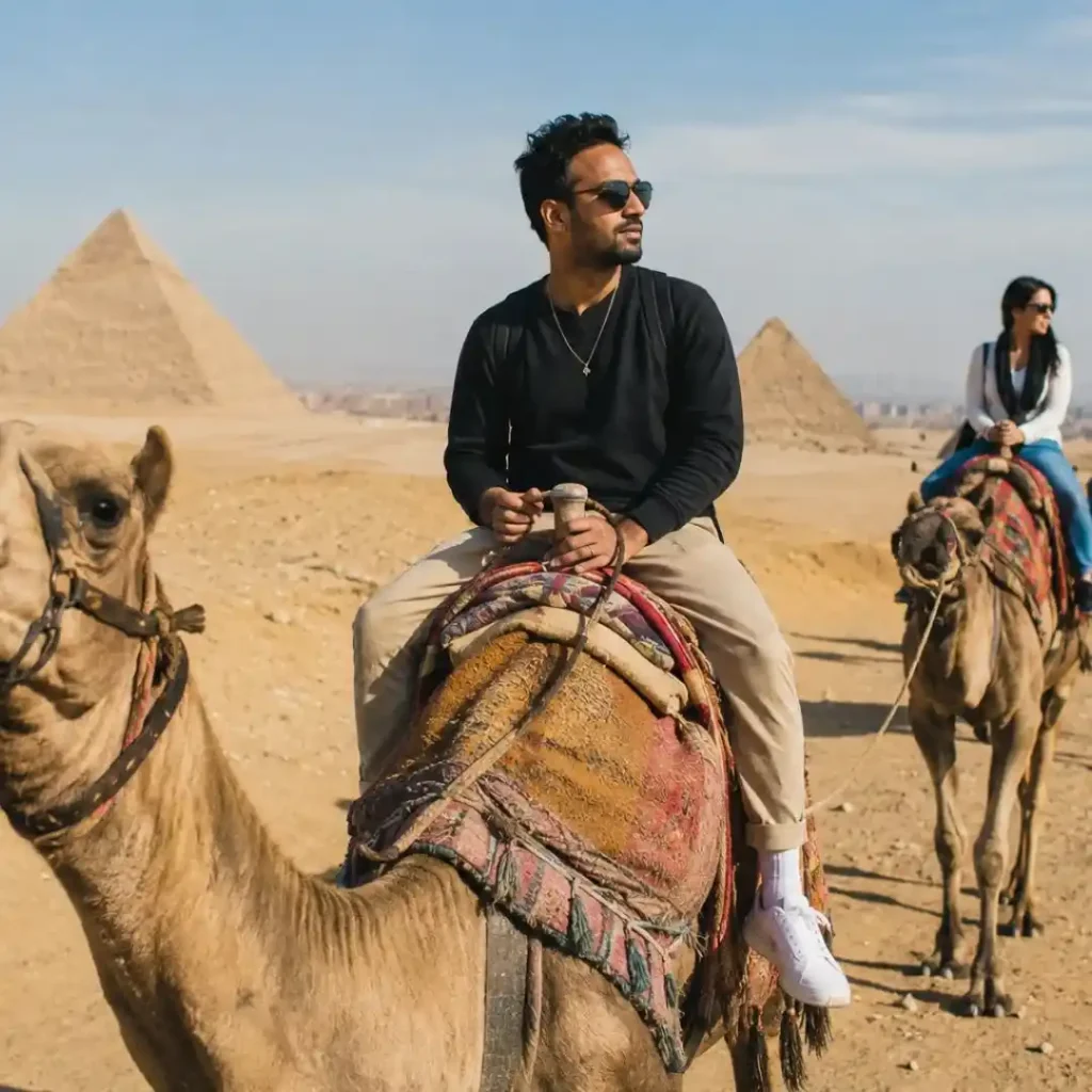 Discover the Magic of Camel Ride Riyadh across beautiful golden desert dunes