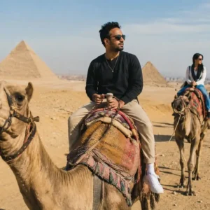 Discover the Magic of Camel Ride Riyadh across beautiful golden desert dunes